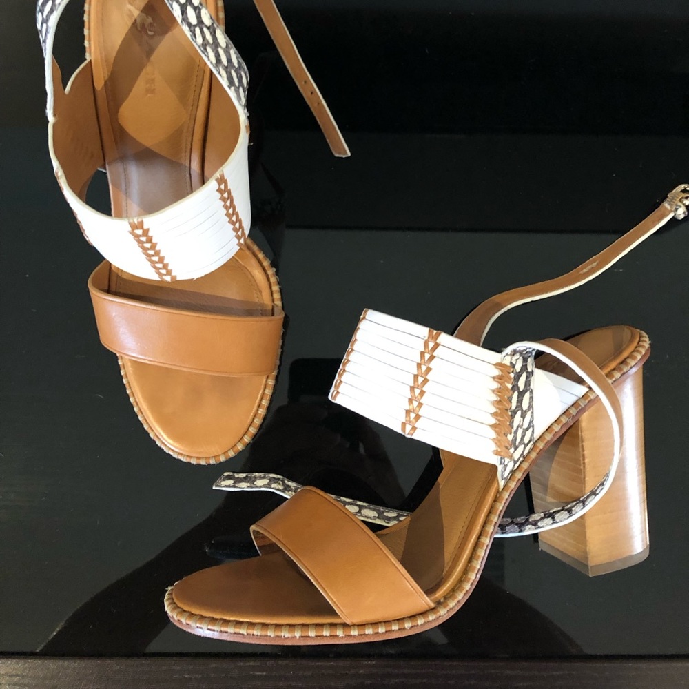 Coach open toe sandal